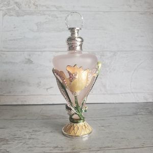 Floral Perfume Bottle